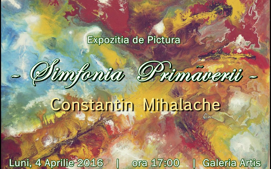 Expoziţie de pictură “SIMFONIA PRIMĂVERII” – Slatina